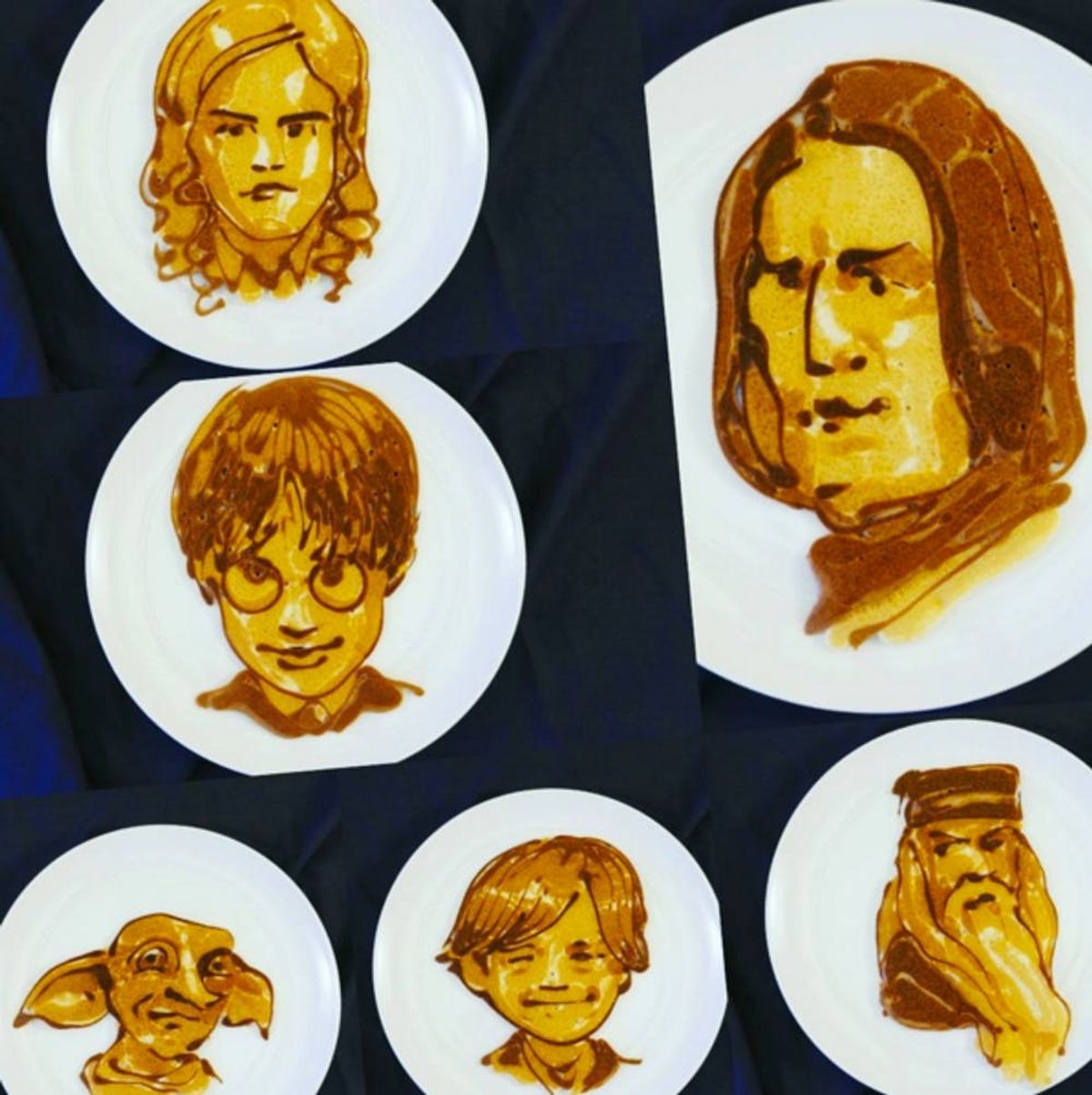 This Guy Makes Insane Celebrity Portraits With Pancake Batter