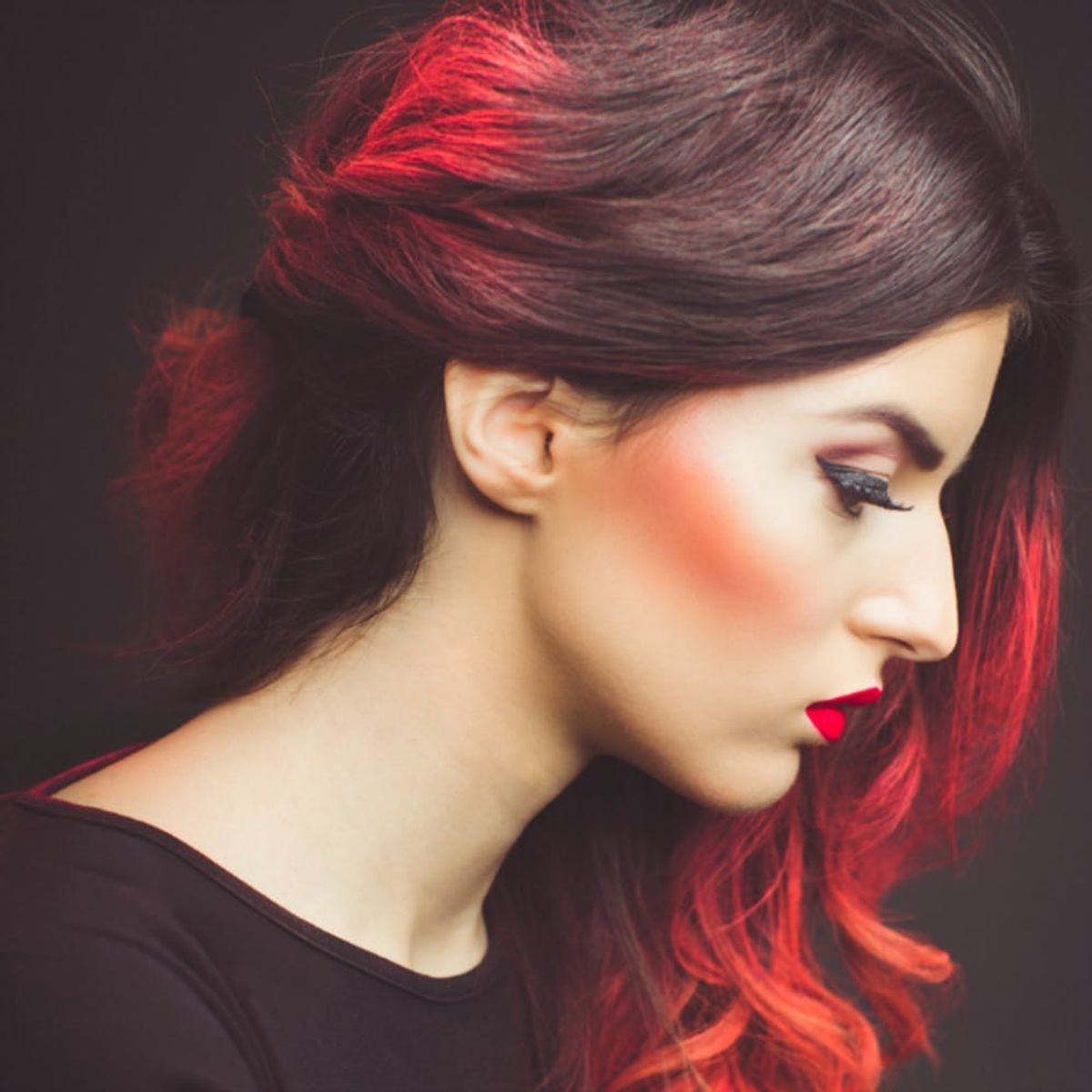Ombre Hair — Get This Red Hot Look