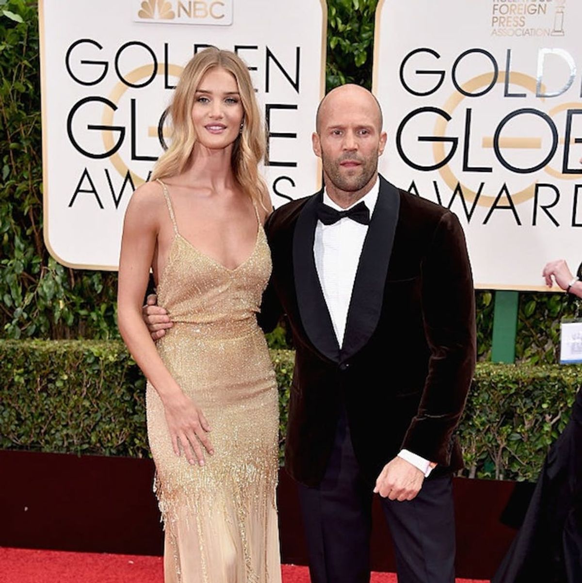 Rosie Huntington-Whitely’s Engagement Ring Was the Golden Globes’ Most Surprising Accessory