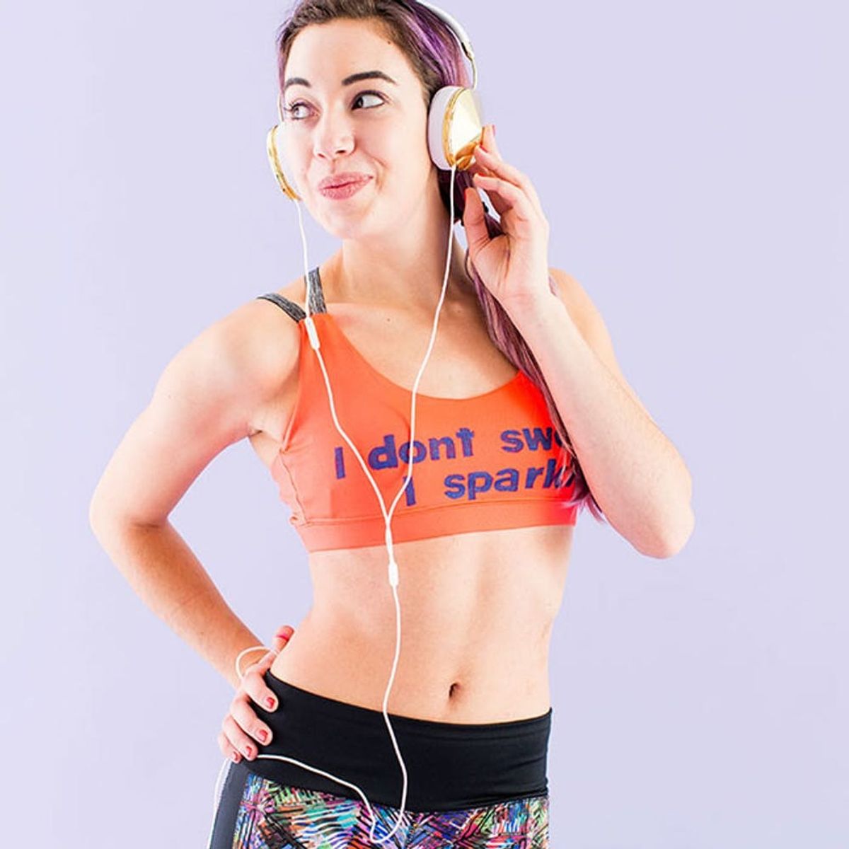 How to Update Last Year’s Sports Bras With Motivational Sayings