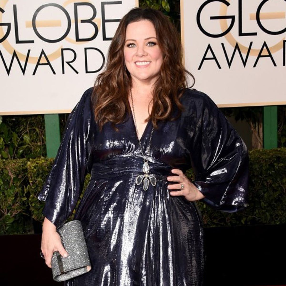 Melissa McCarthy Rocks Her Own Design to the Golden Globes