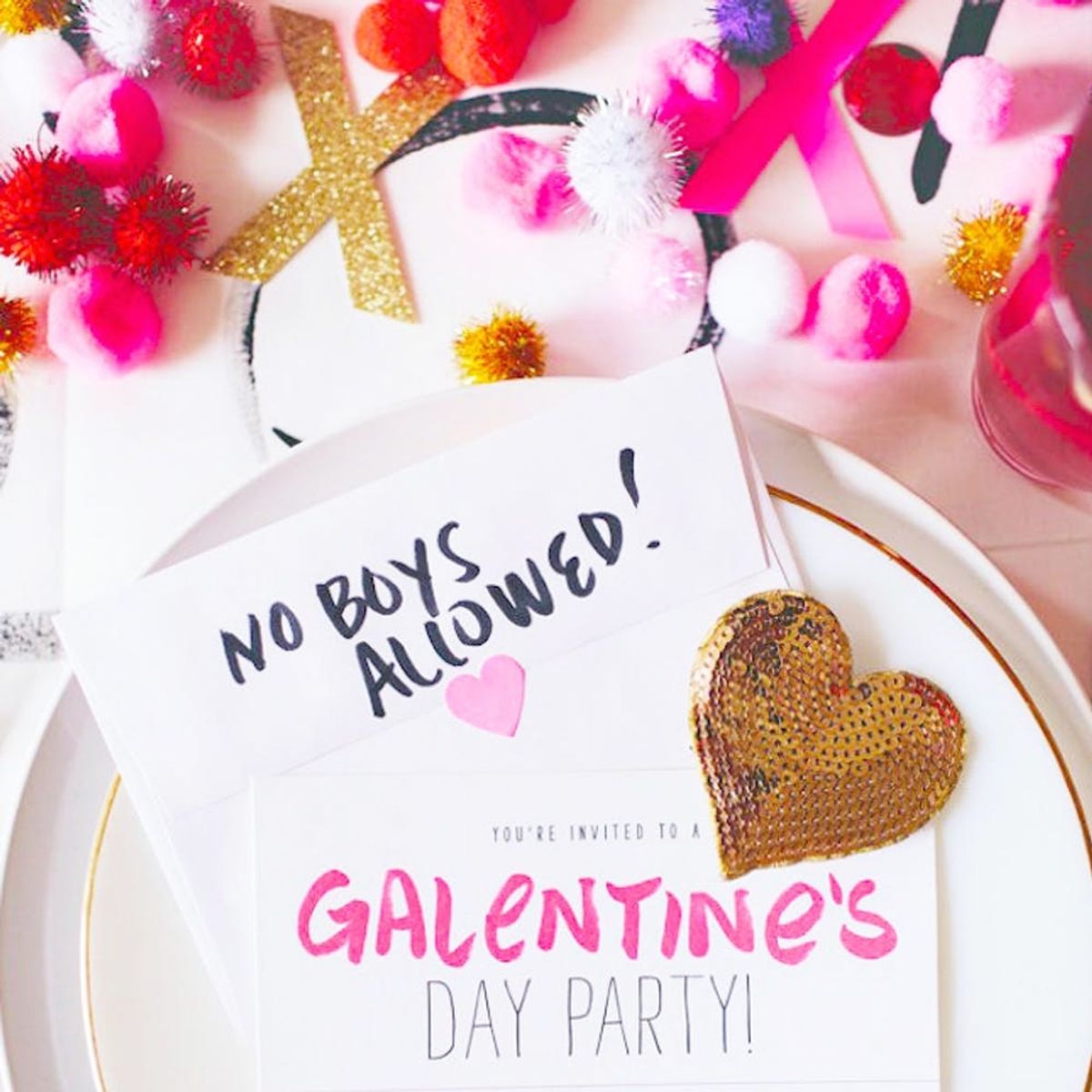 19 Red + Pink Party Ideas for Your Galentine’s Day Party
