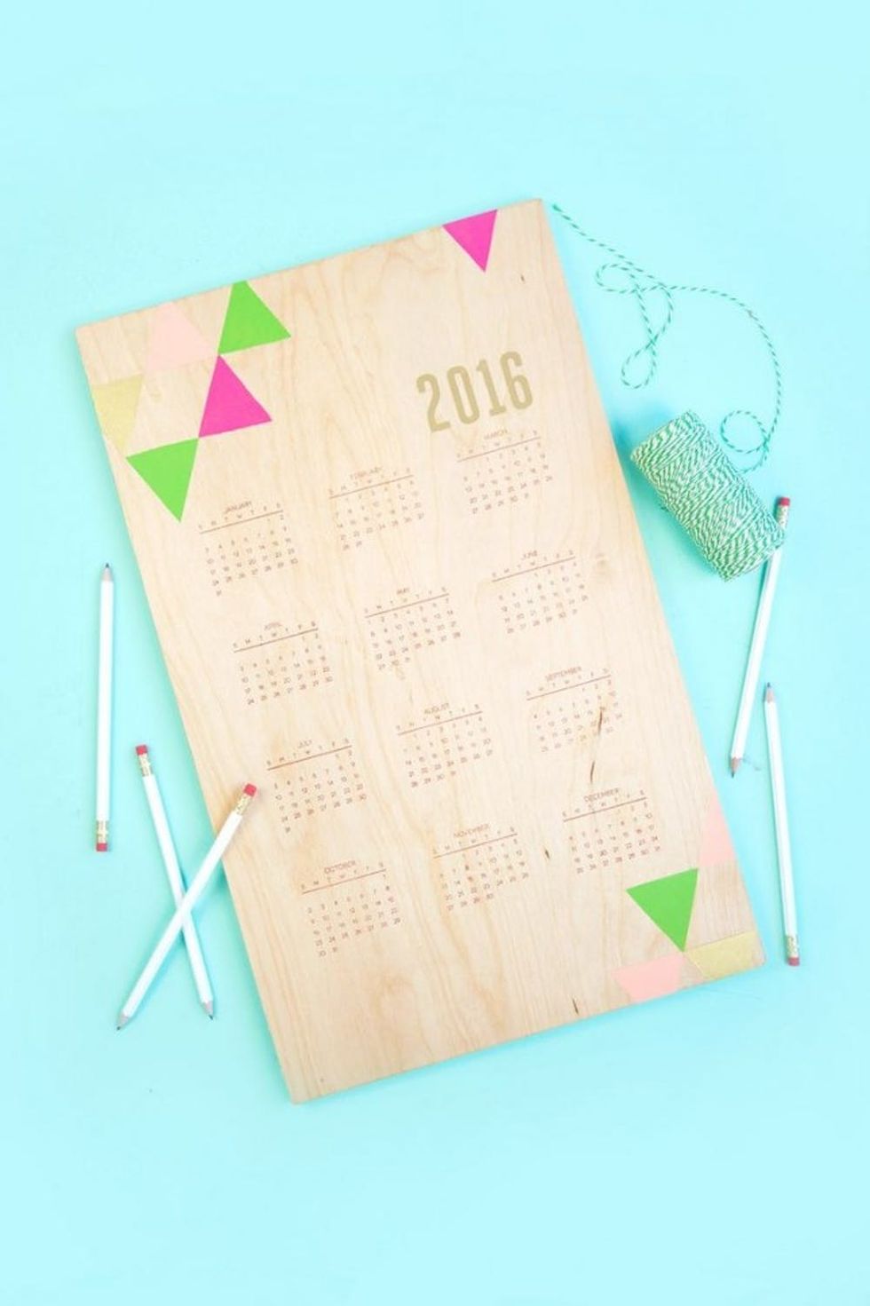 DIY Acrylic Calendar — Kristi Murphy