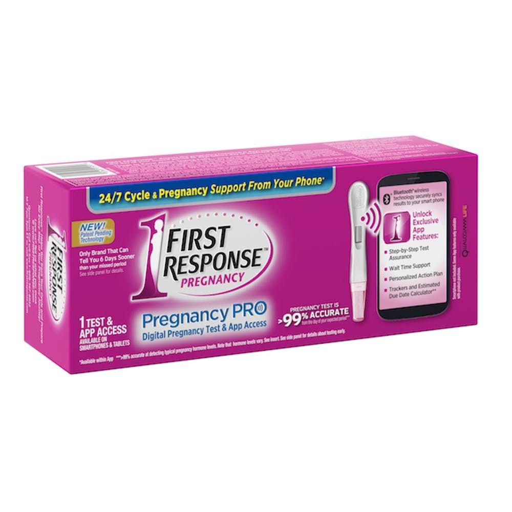 Pregnancy PRO a Bluetooth Pregnancy Test, First Response
