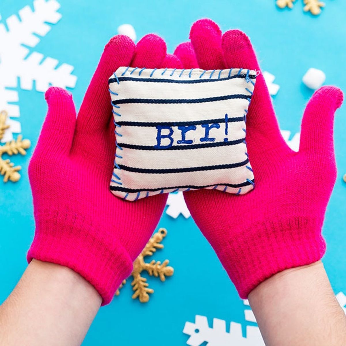 How to Make DIY Hand Warmers to Warm Up Your Little Paws