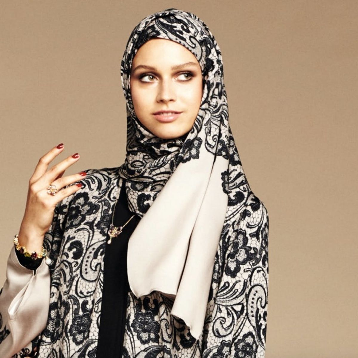 Dolce & Gabbana Just Announced a New Collection of Luxe AF Hijabs