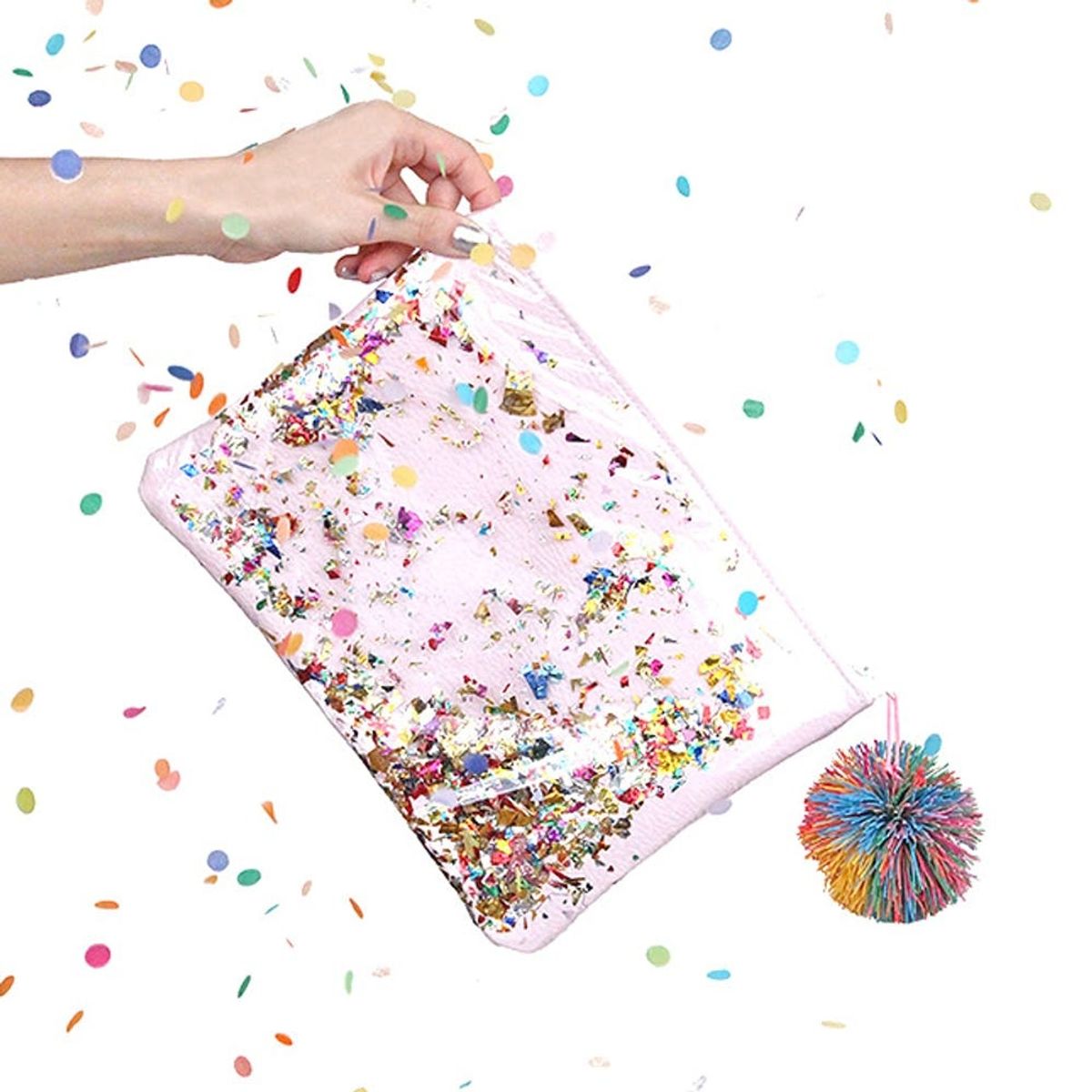 How to Make a Confetti Clutch to Complete Your New Year’s Eve Look