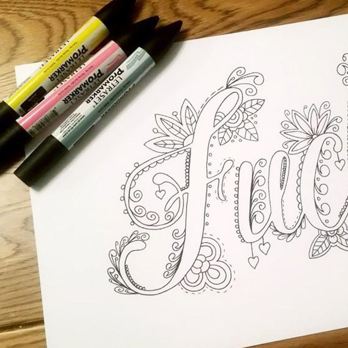 This New Coloring Book Is Made Entirely of Swear Words