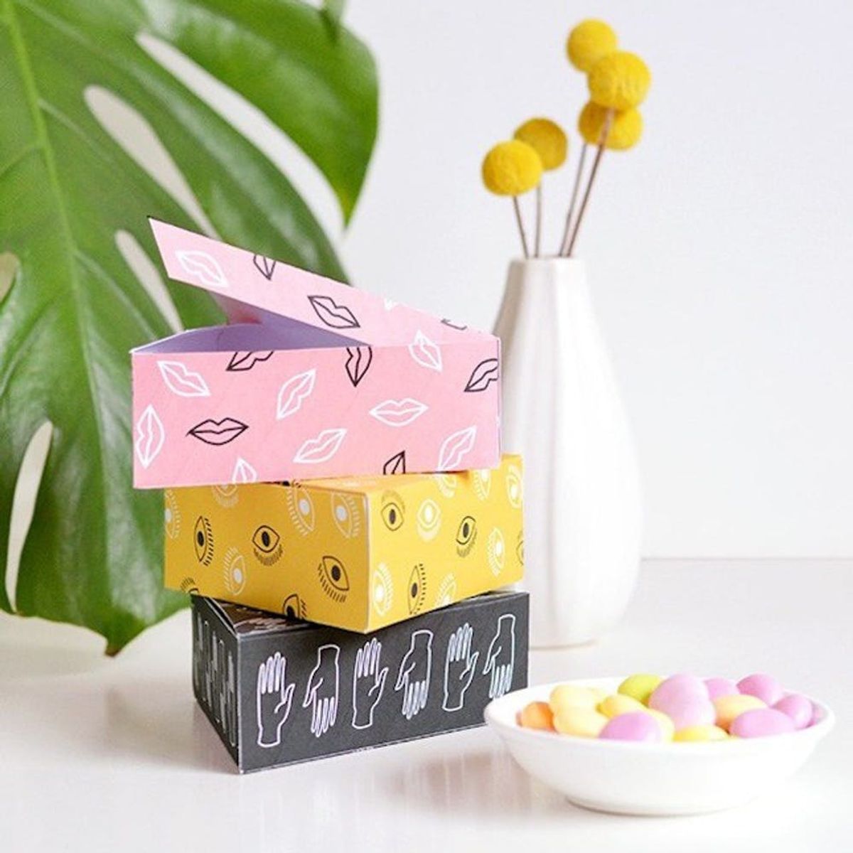10 Printable Gift Boxes for When You’re Out of Wrapping Paper