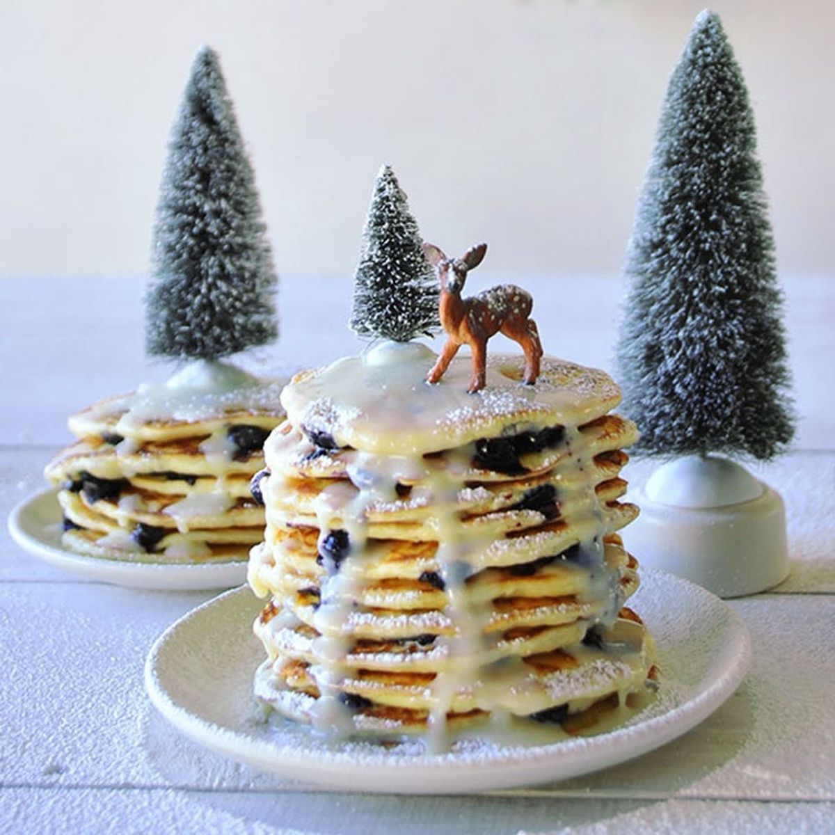 Make the Fluffiest Blueberry Pancakes Ever for Your Christmas Breakfast