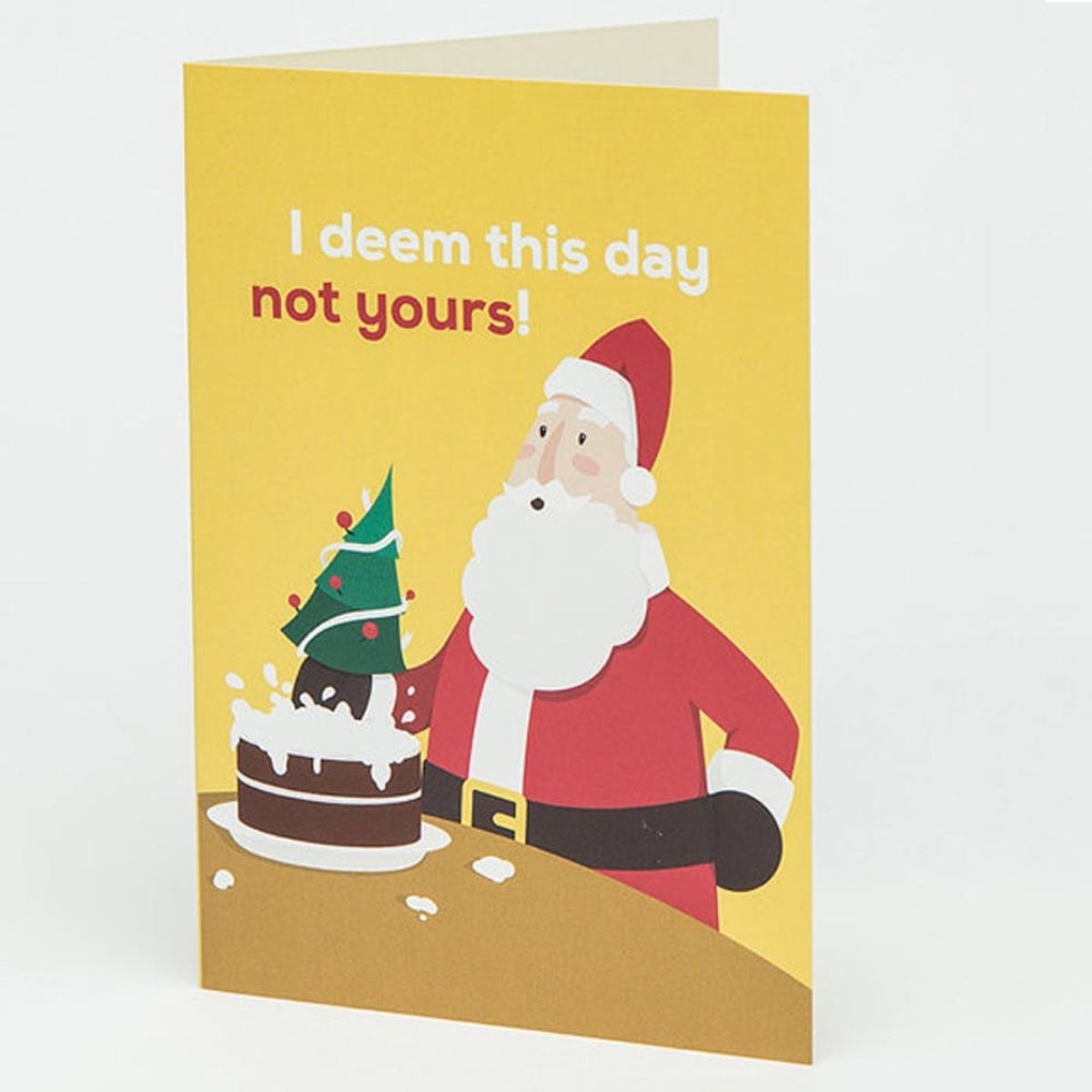 LOL-Worthy Cards For Unlucky People With Christmas Birthdays
