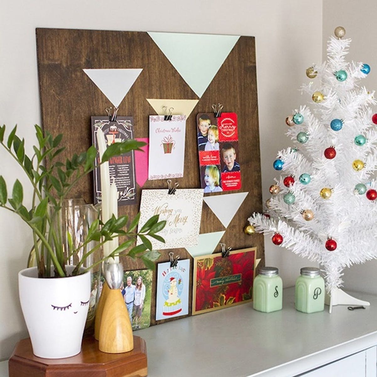 12 Cool Ways to Display Your Christmas Cards