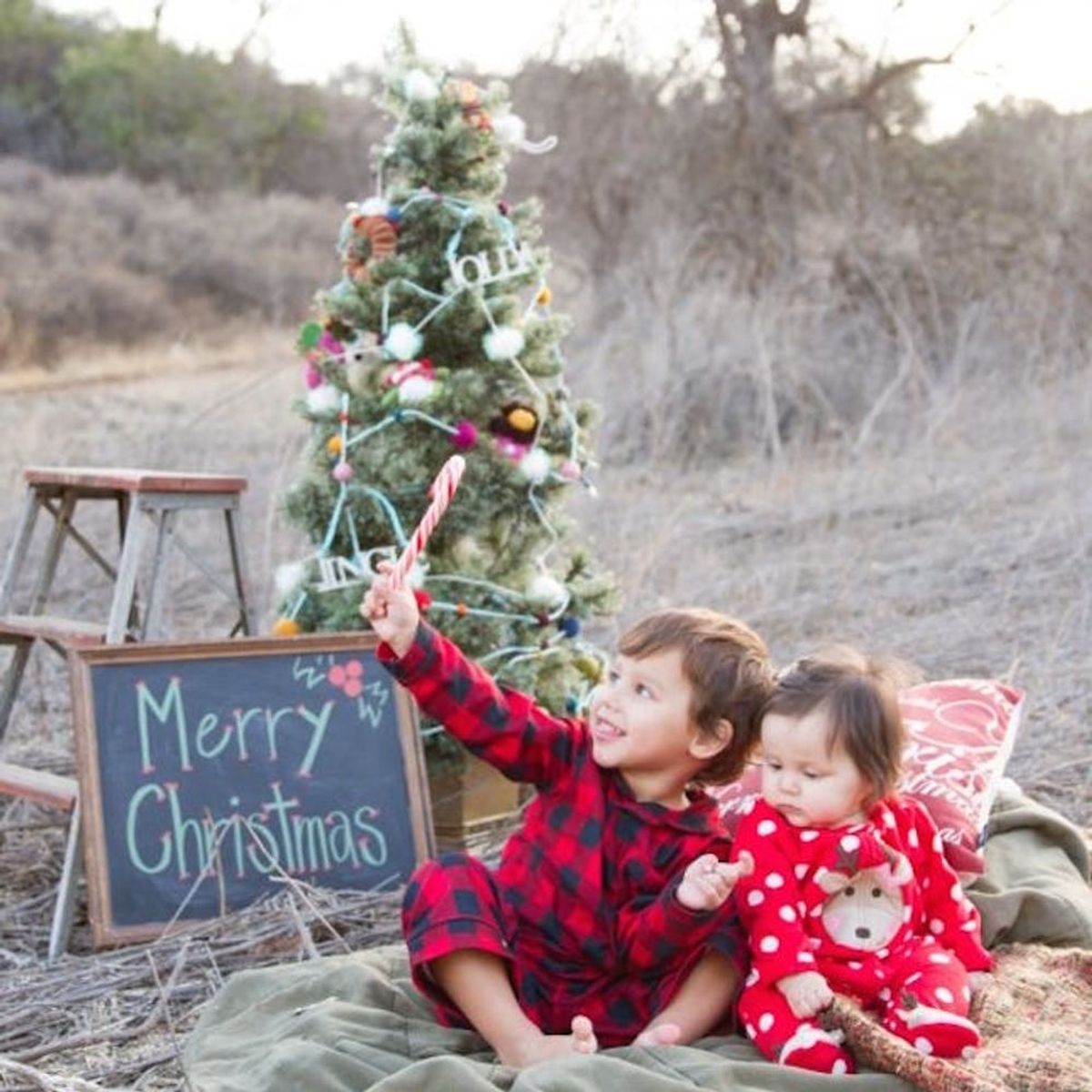 12 Outdoor Family Holiday Card Ideas That Aren’t a Tree Farm