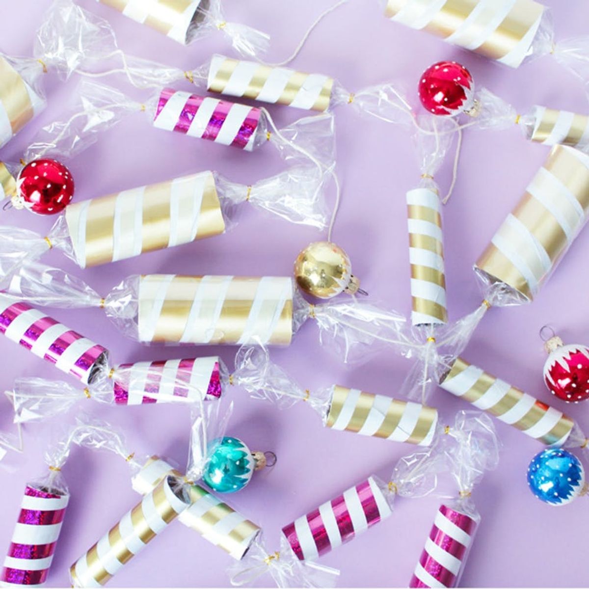 How to Make Holiday Christmas Candy Garland