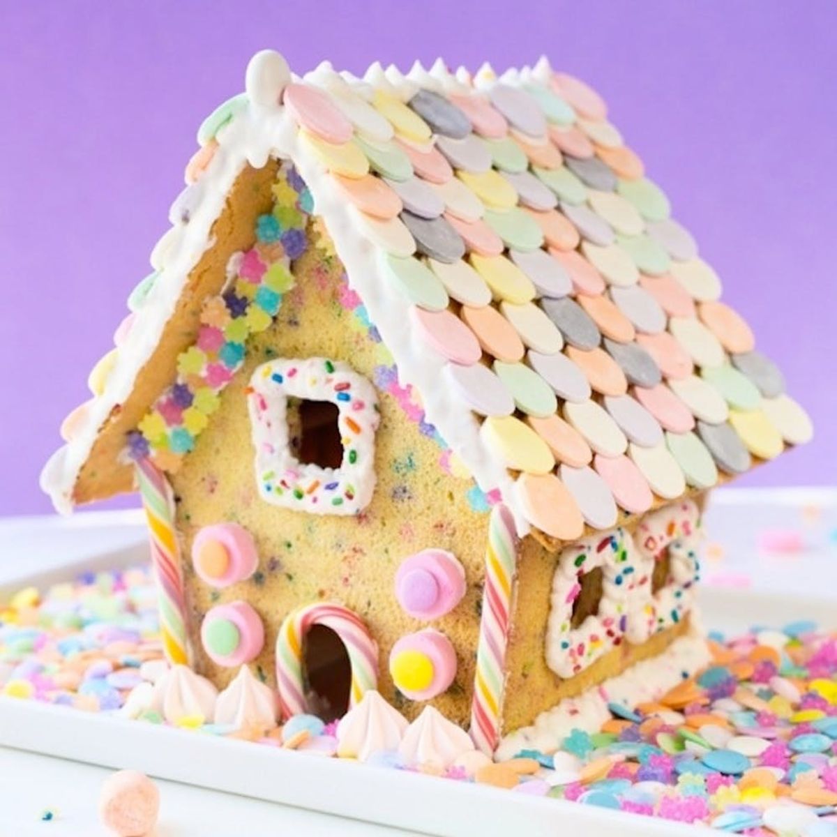 What to Make This Weekend: Ugly Sweater Onesies, Funfetti House + More