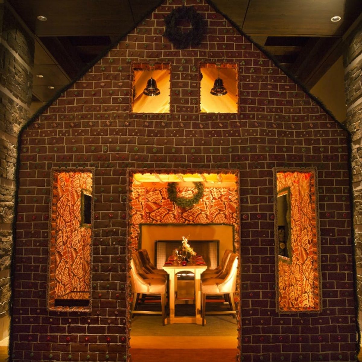 You Can Eat Dinner Inside of a Giant Gingerbread House This Season