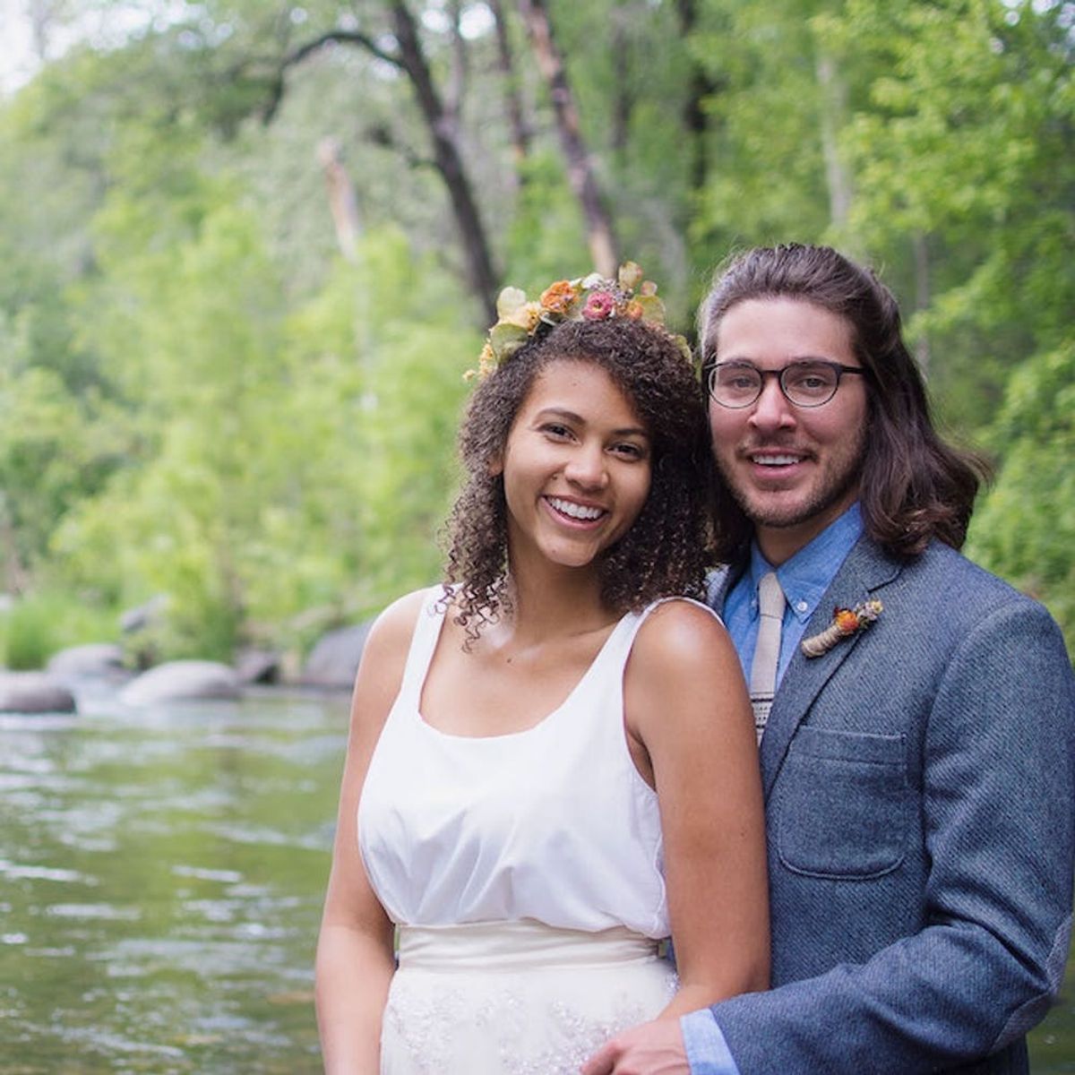 This Arizona Couple’s Riverside Wedding Style Is Totally on Point