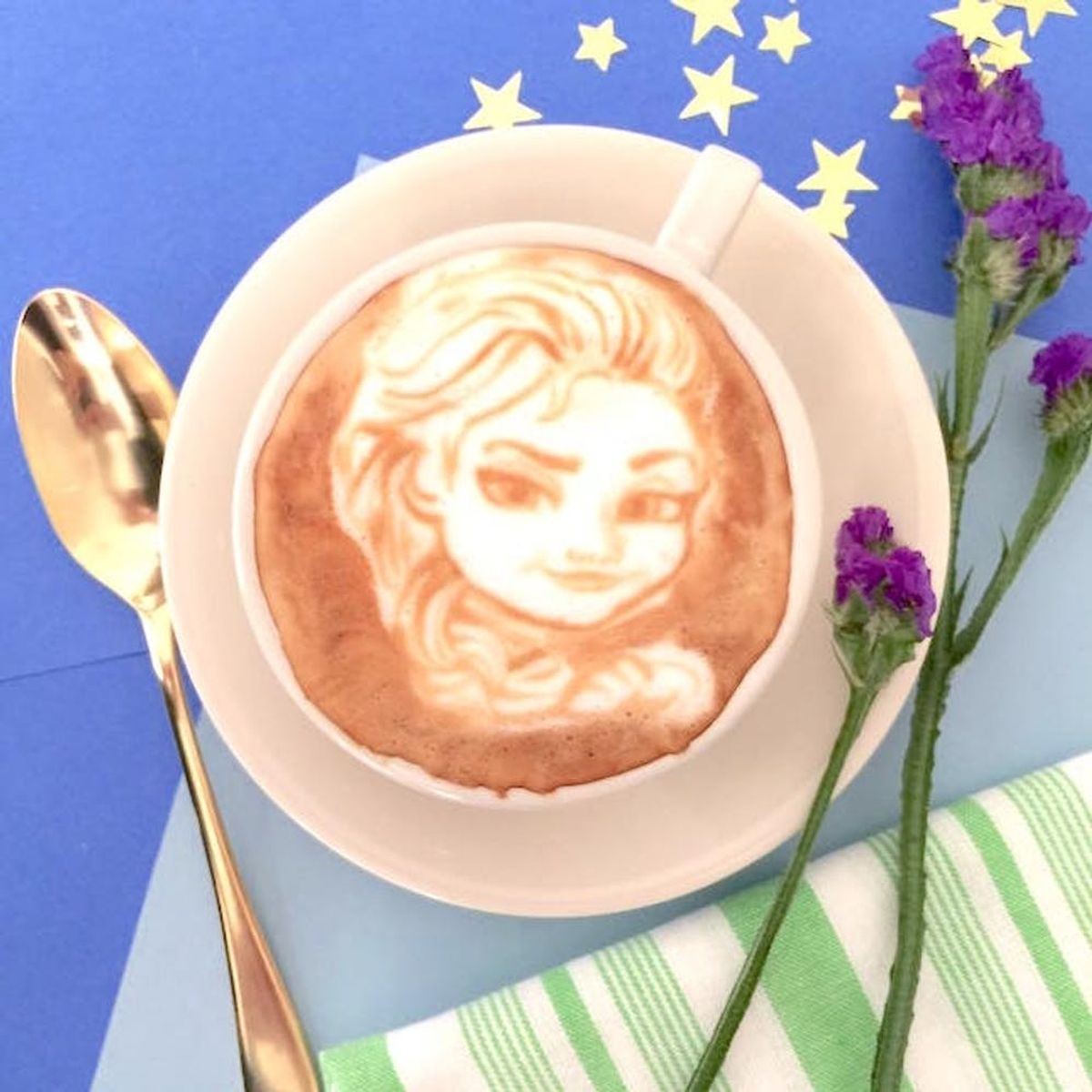 This Brooklyn Barista Created Disney Princess Latte Art Unlike Anything You’ve Ever Seen