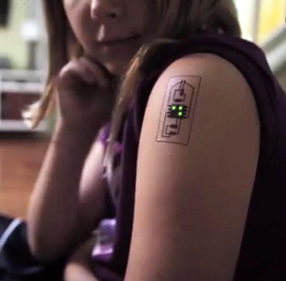 WTF: These Temp Tattoos Are Actually Techy Wearables
