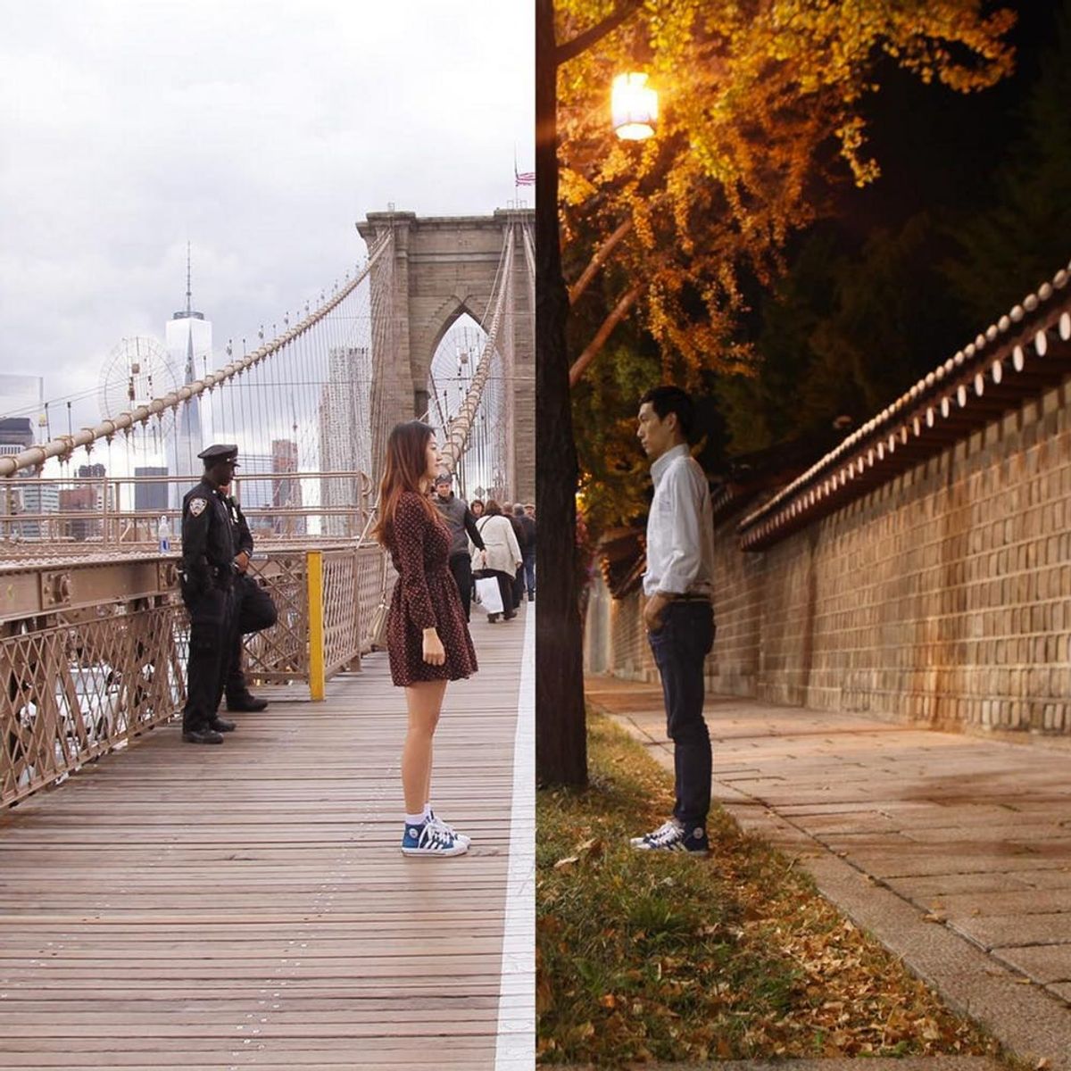 How This Couple Turned Their Long-Distance Relationship into an Art Project