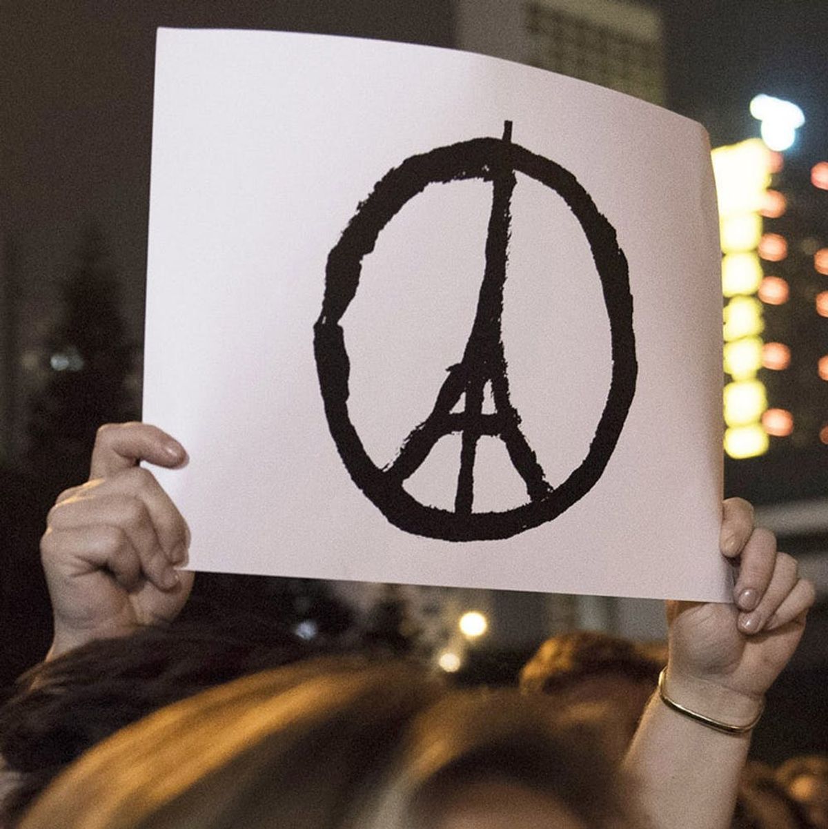 Meet the Artist Behind the Peace for Paris Symbol