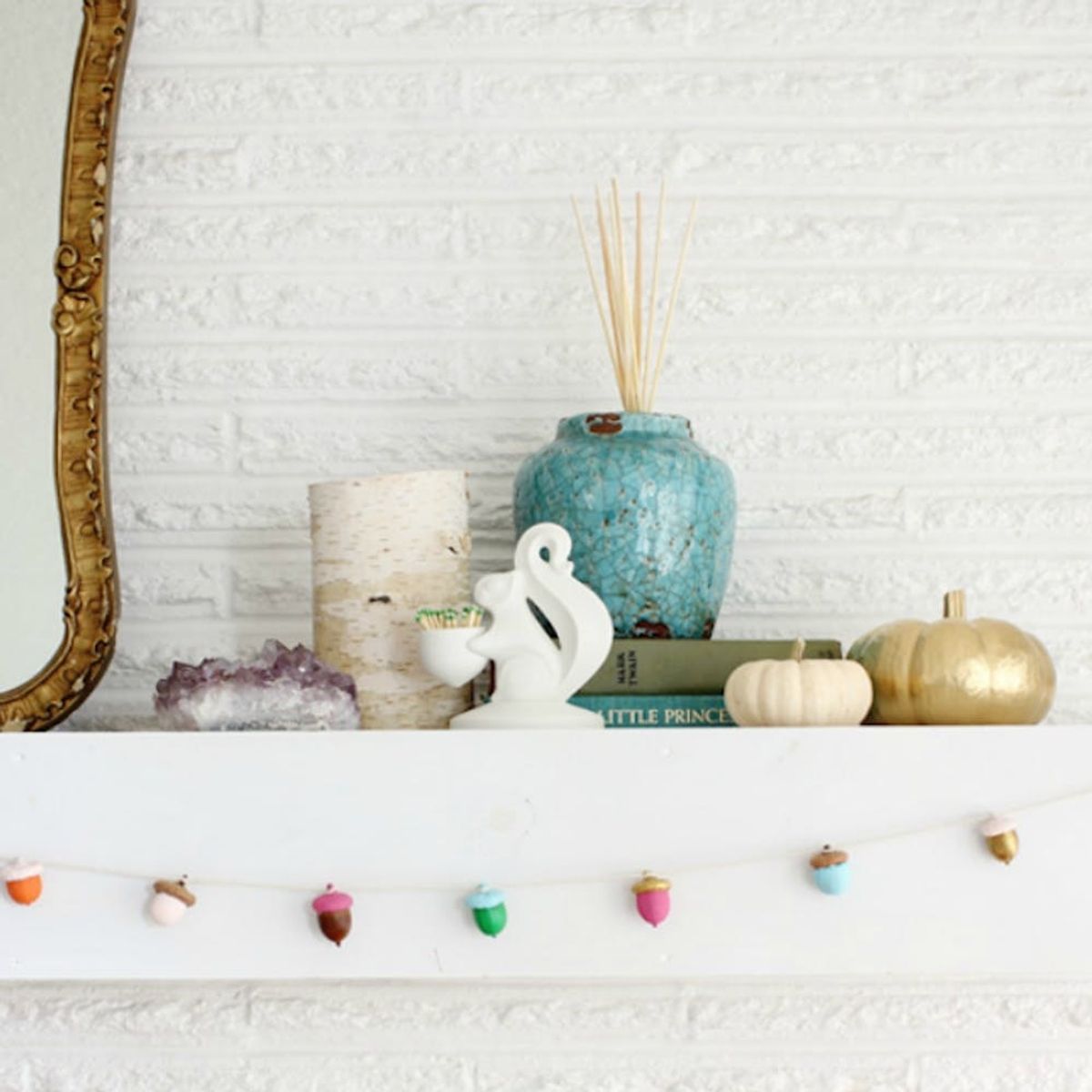 11 Thanksgiving Mantel Decorating Ideas That Are Actually Hip