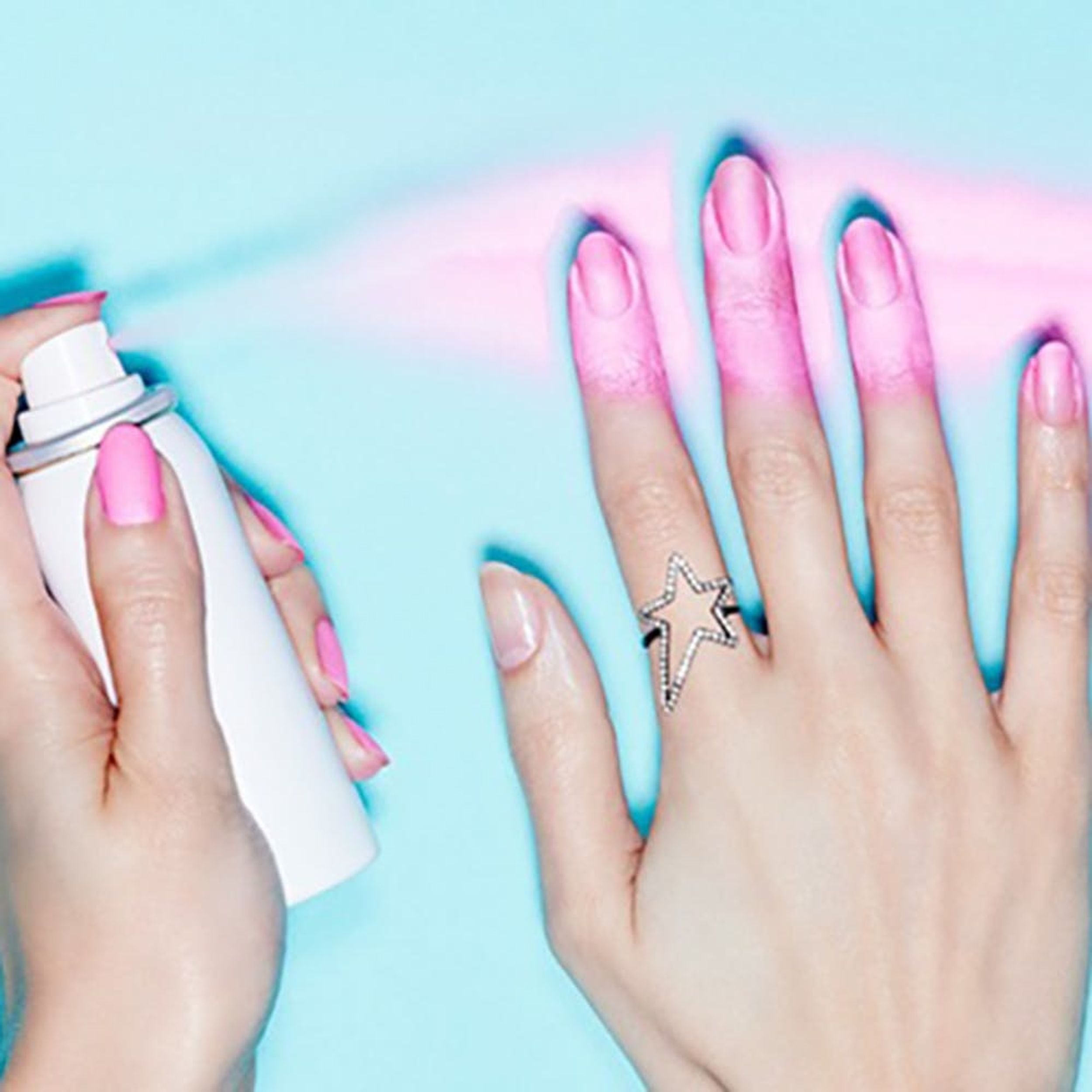 This Crazy New Beauty Product Lets You *Spray* on Your Manicure