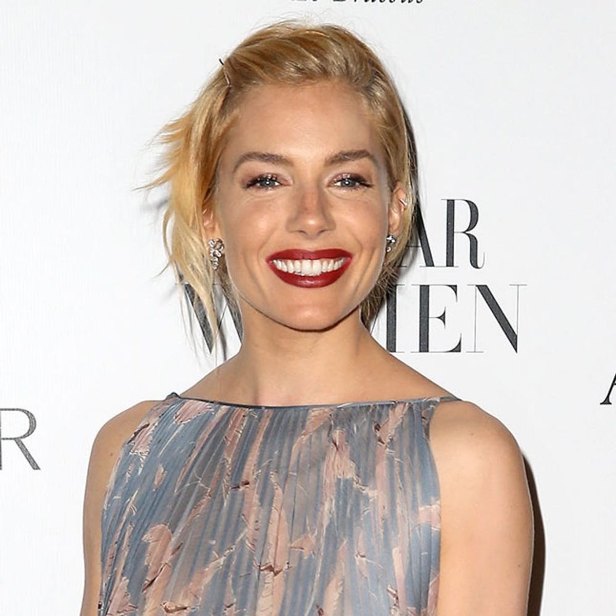 Sienna Miller’s Red Carpet Updo Is the Ultimate Lazy Girl Hair Hack