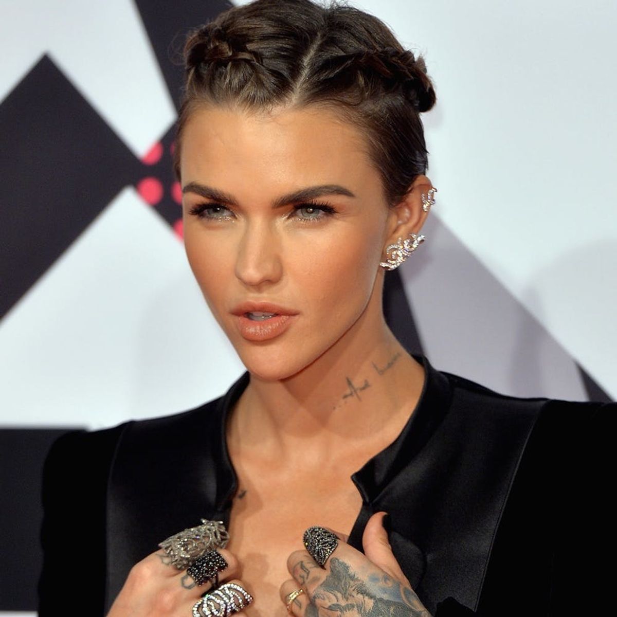 Ruby Rose Showed Us the Perfect Fancy Hairstyle for Short Hair