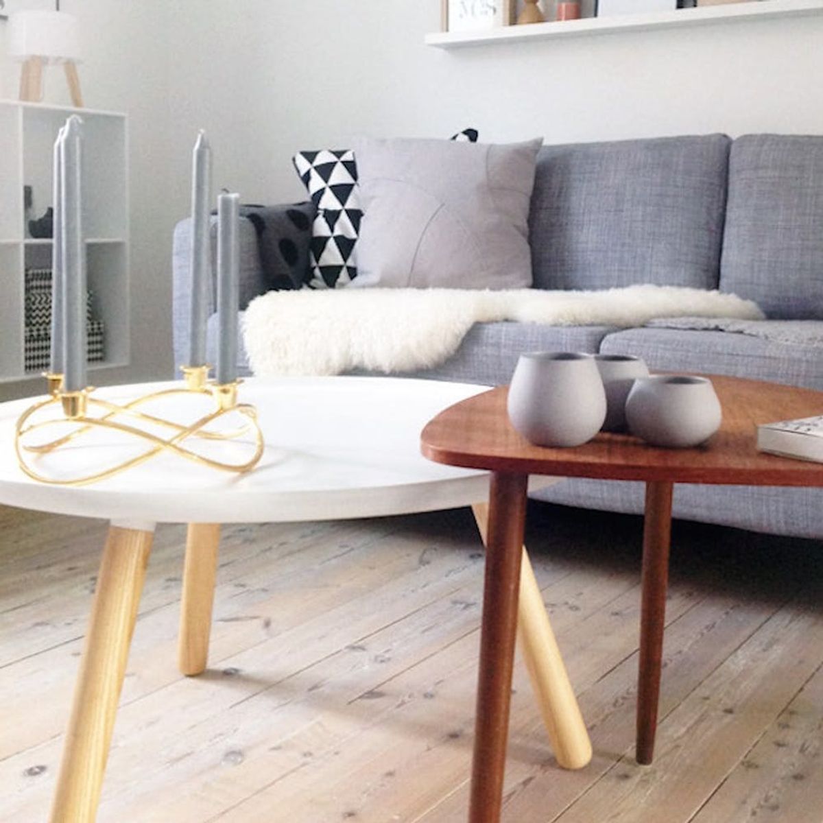 11 Ways to Style a Modern + Minimalist Coffee Table