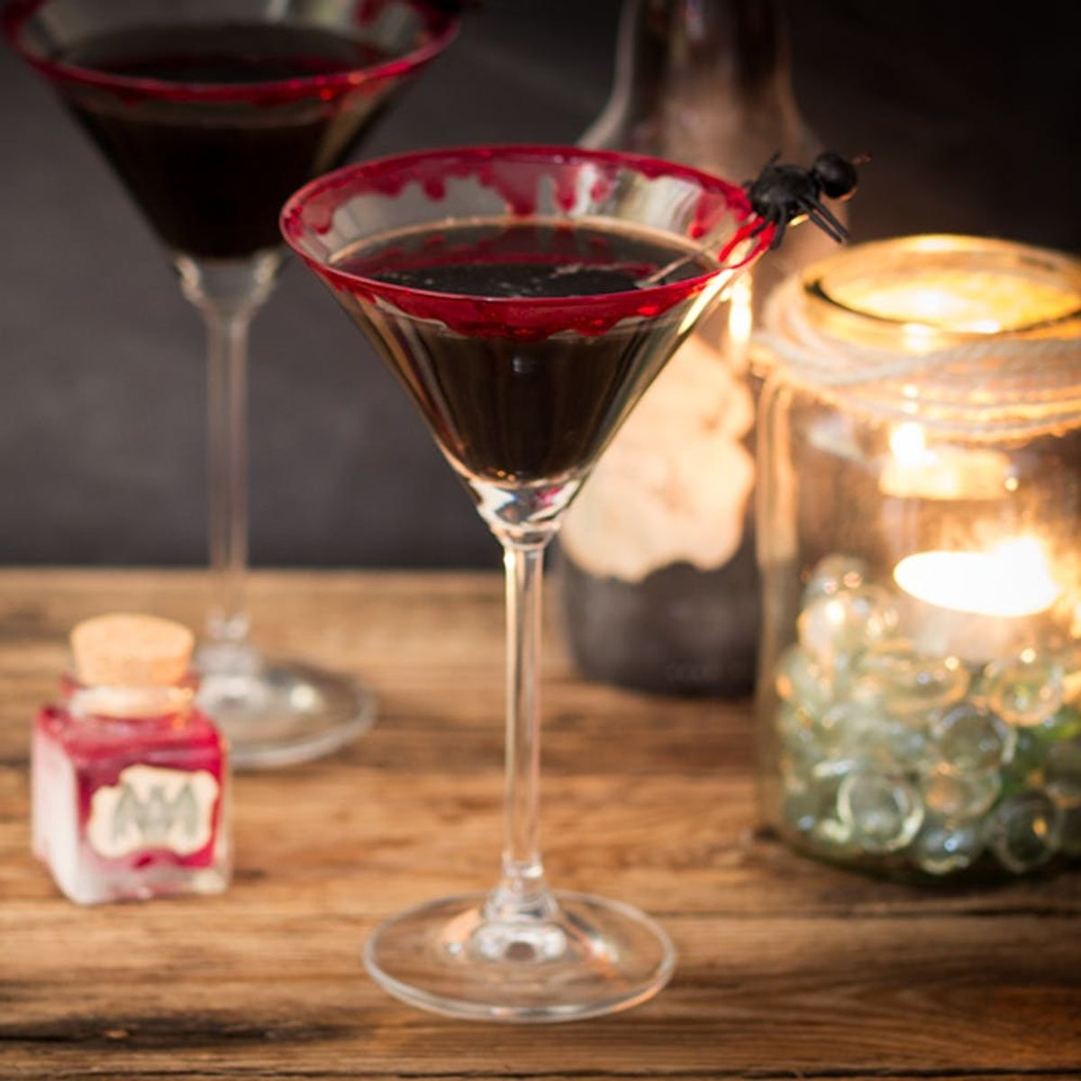 Try This Secret Ingredient to Turn Your Halloween Cocktails Black