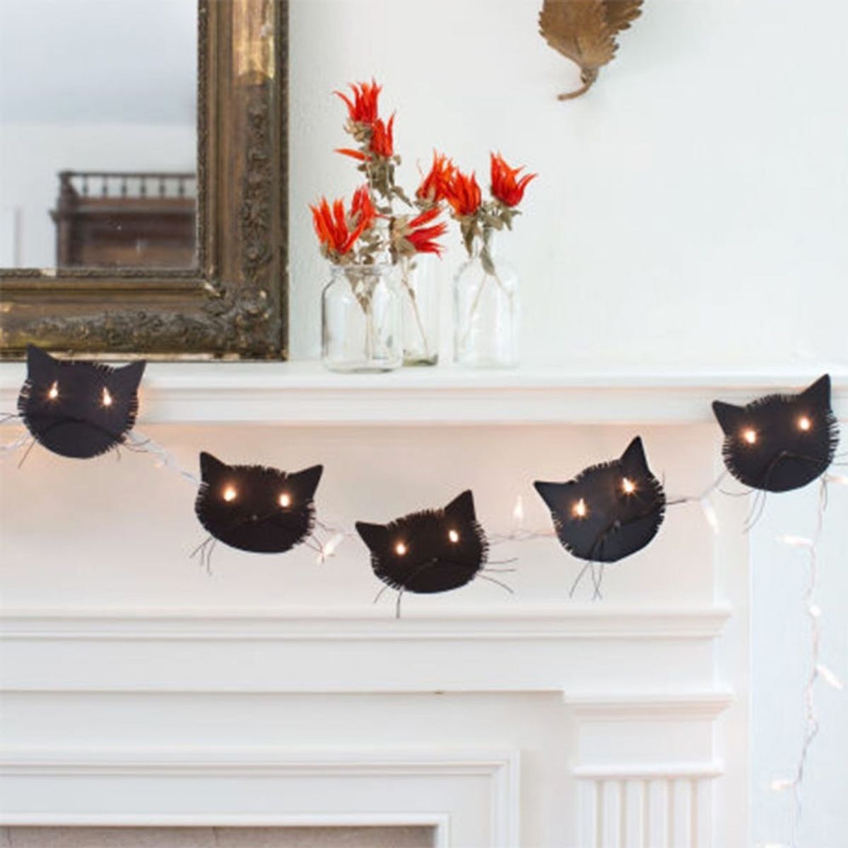 13 Halloween Mantels to Give You Serious Decor Inspo
