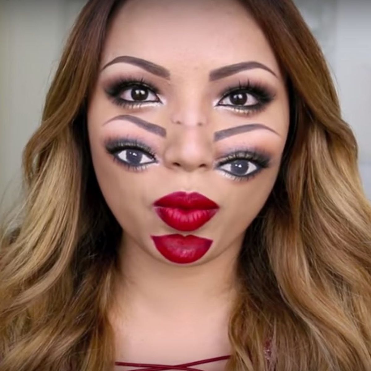 This Halloween Makeup Tutorial Will Totally Trip You Out