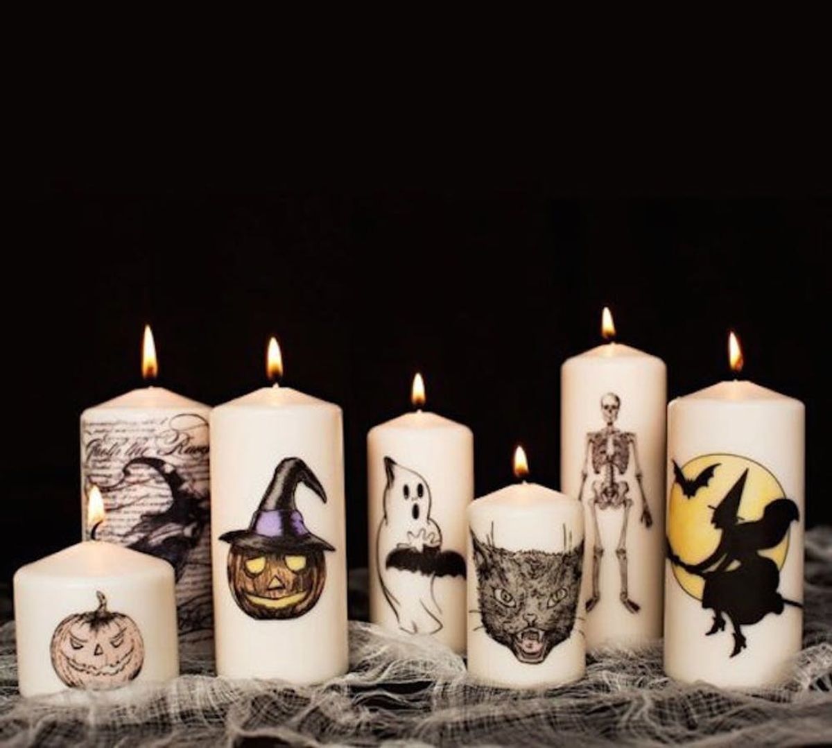 14 Spooky Halloween Candles to DIY
