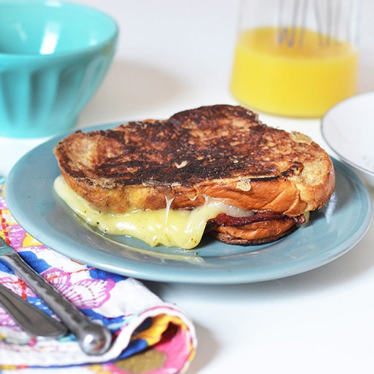 You’ll Want to Save This Crazy Grilled Cheese Recipe for Brunch