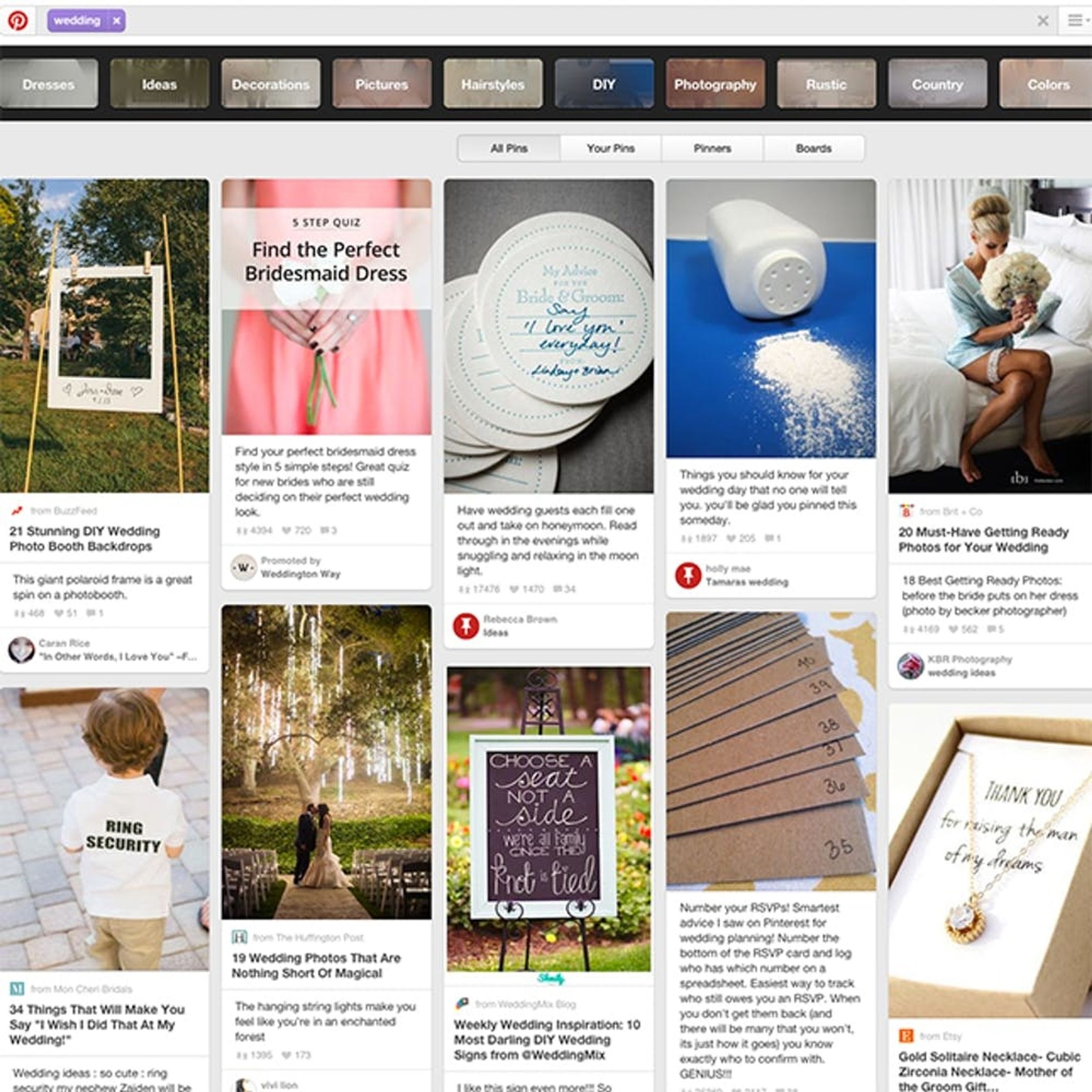 Why Brides Should Limit Pinterest Time + More Tips to Stay Sane During an Engagement