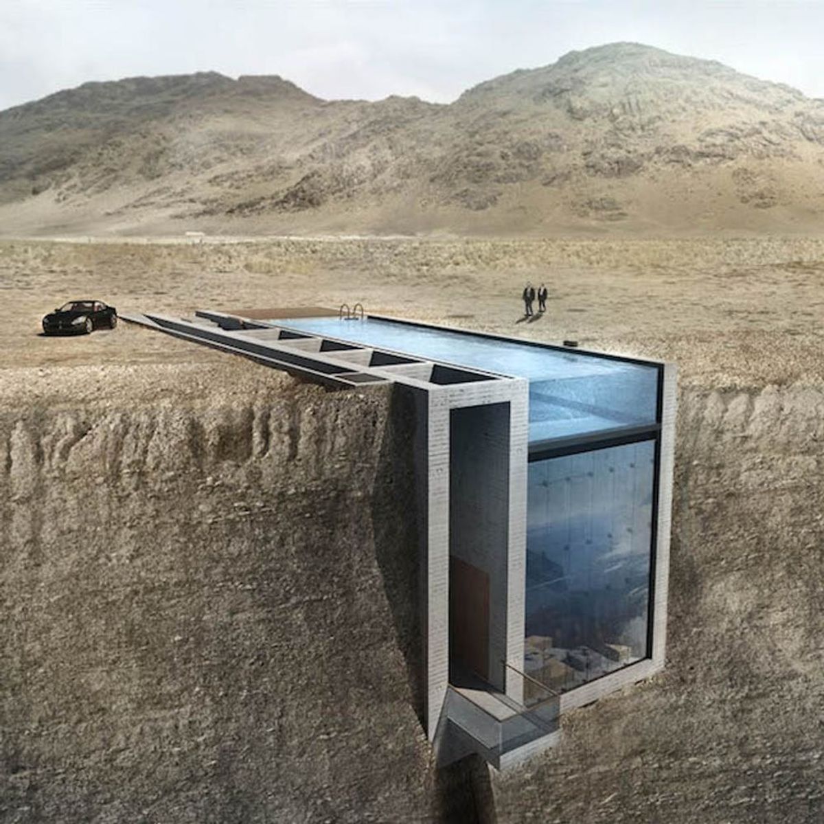 This Crazy Cool Home Concept Is NOT for People Afraid of Heights