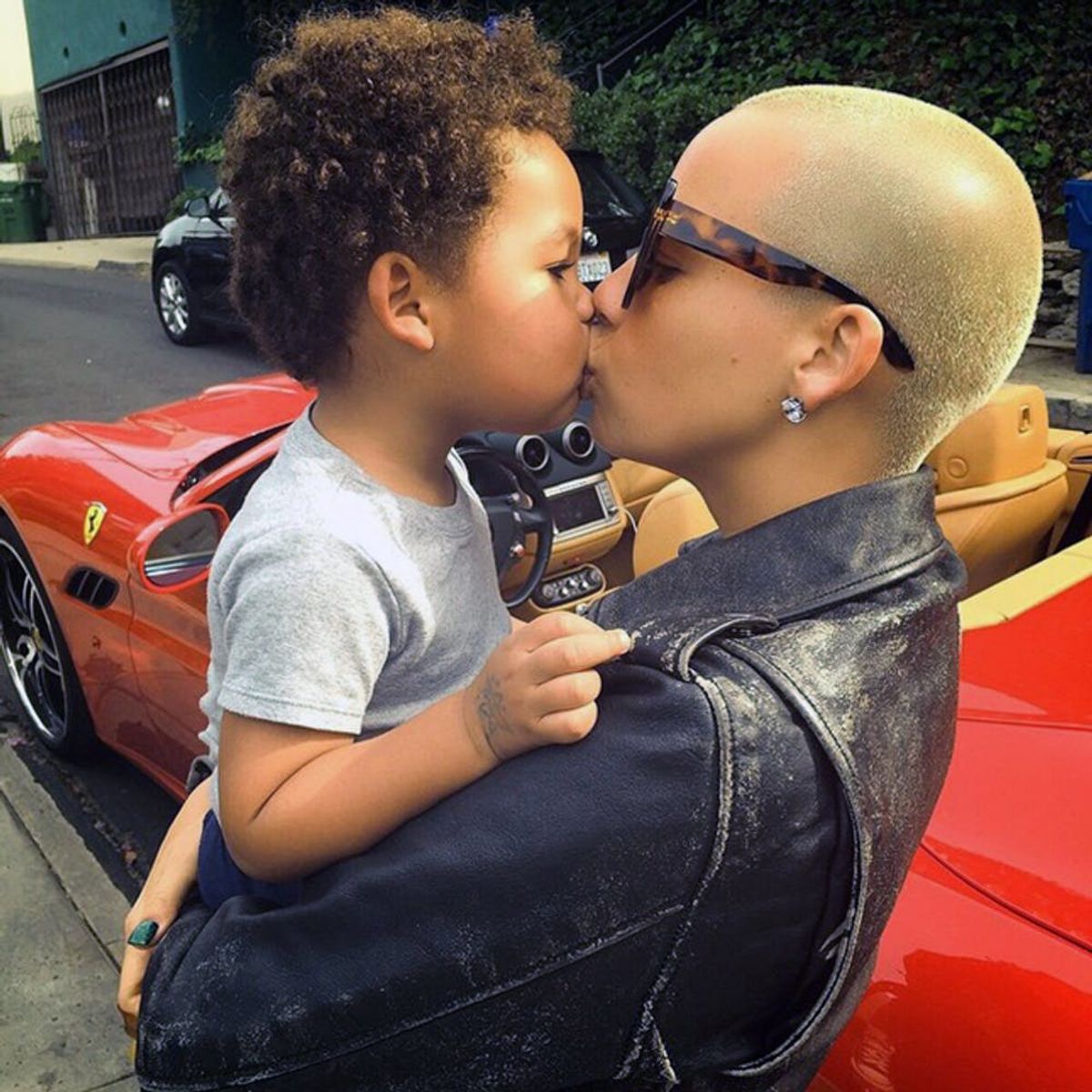 Watch Amber Rose Teach Her 2-Year-Old Son Adorable Lessons on Instagram