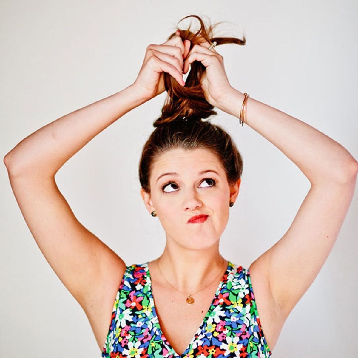 You’ve Never Done a Top Knot like THIS Before