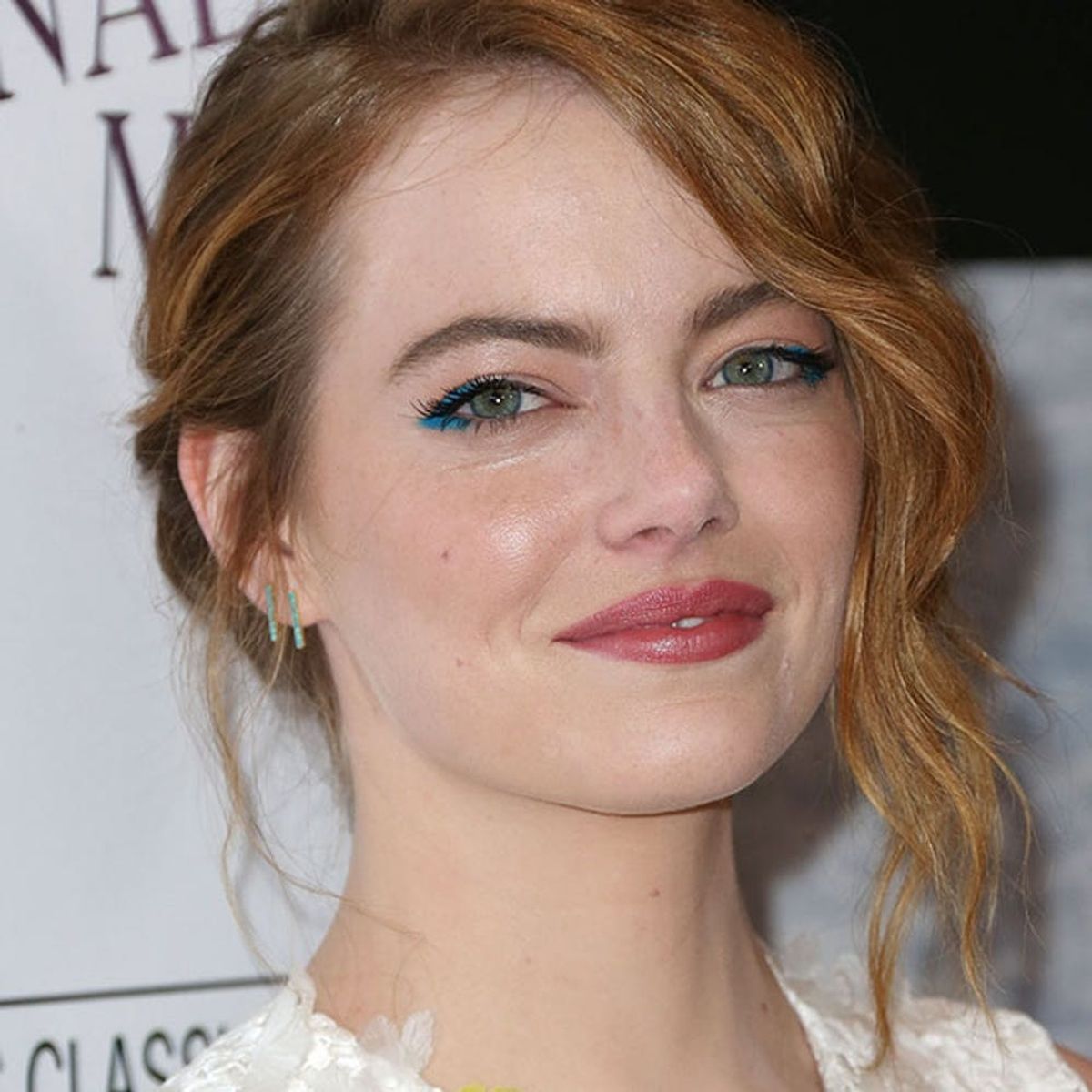 How to Pull Off Emma Stone’s Chic Neon Eye Makeup
