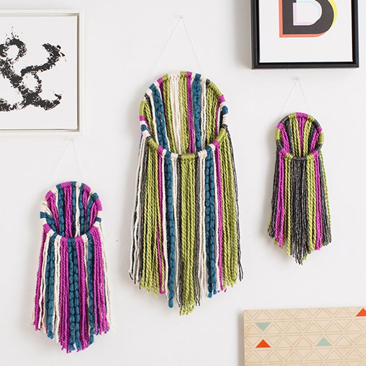 This DIY Wall Hanging Is the Best Way to Use Yarn in the Summer