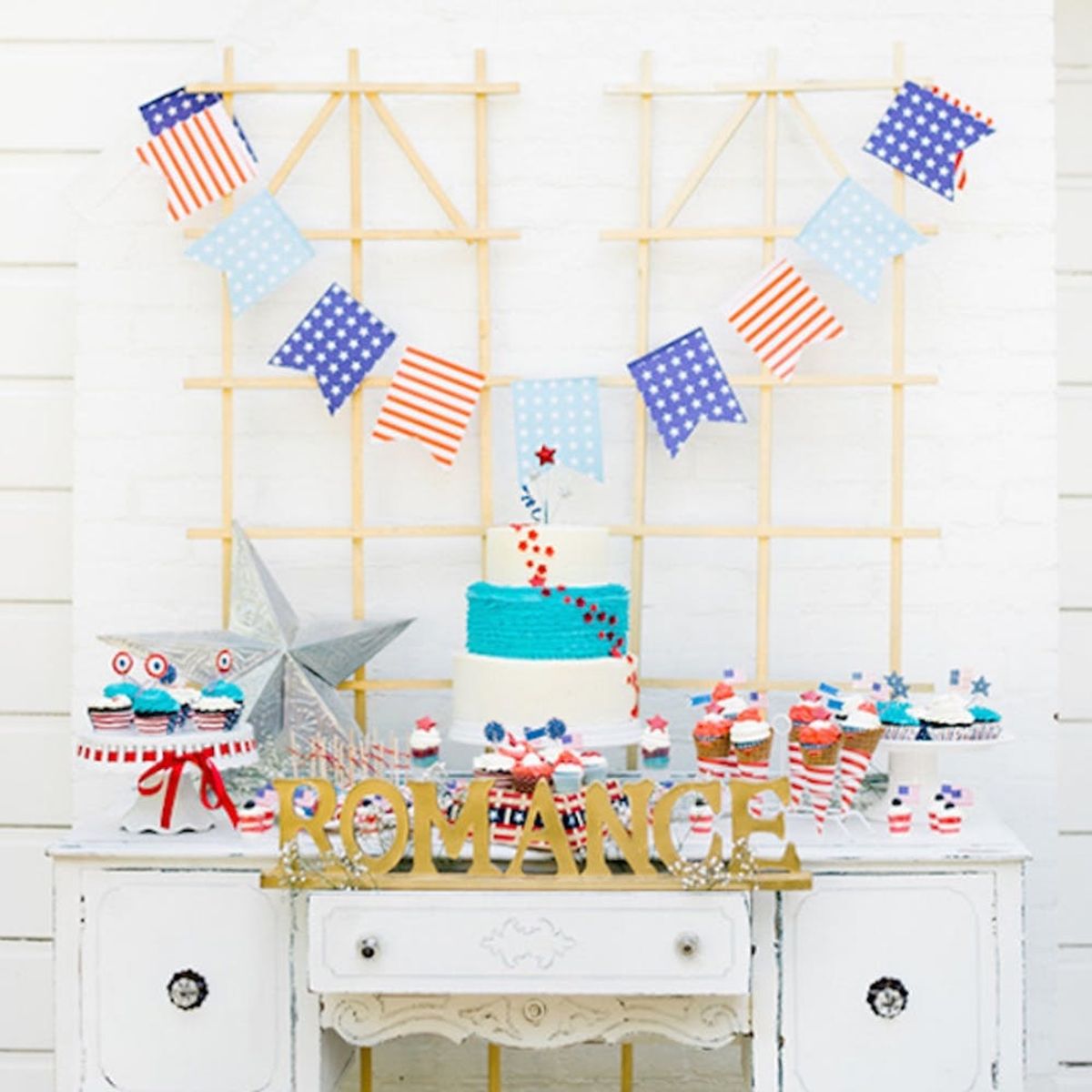Say “Red, White and… I Do” to This July 4th Wedding Inspo