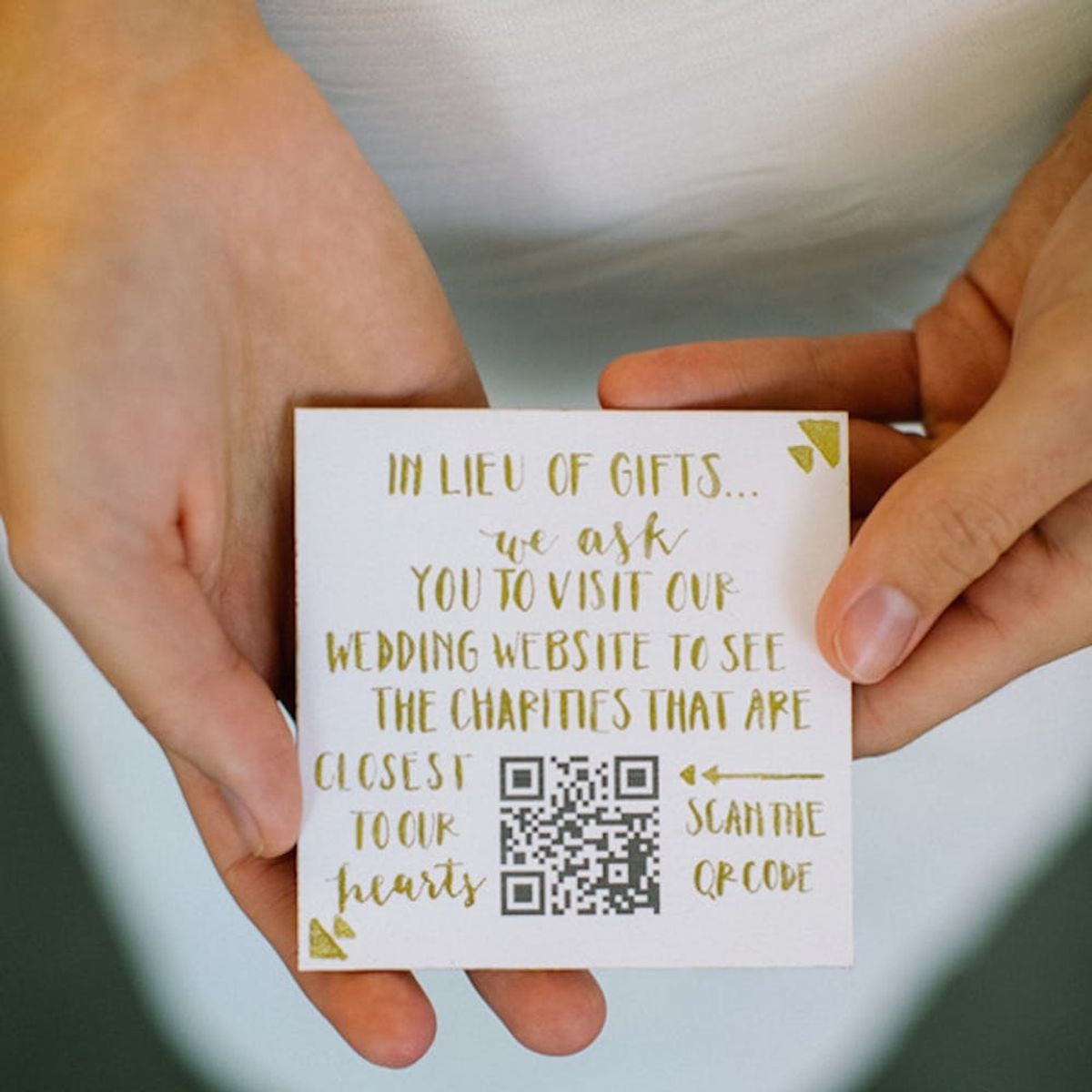 18 Ways to Give Back at Your Wedding