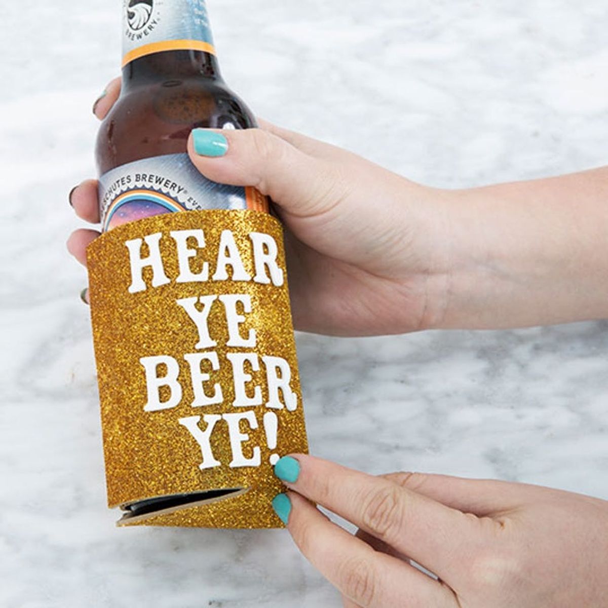 These Sassy DIY Beer Cozies Will Get the Party Started