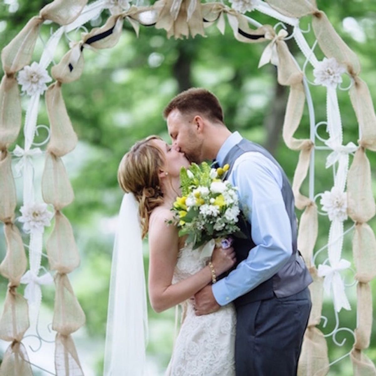 This Rustic Lakeside Wedding Is to DIY for