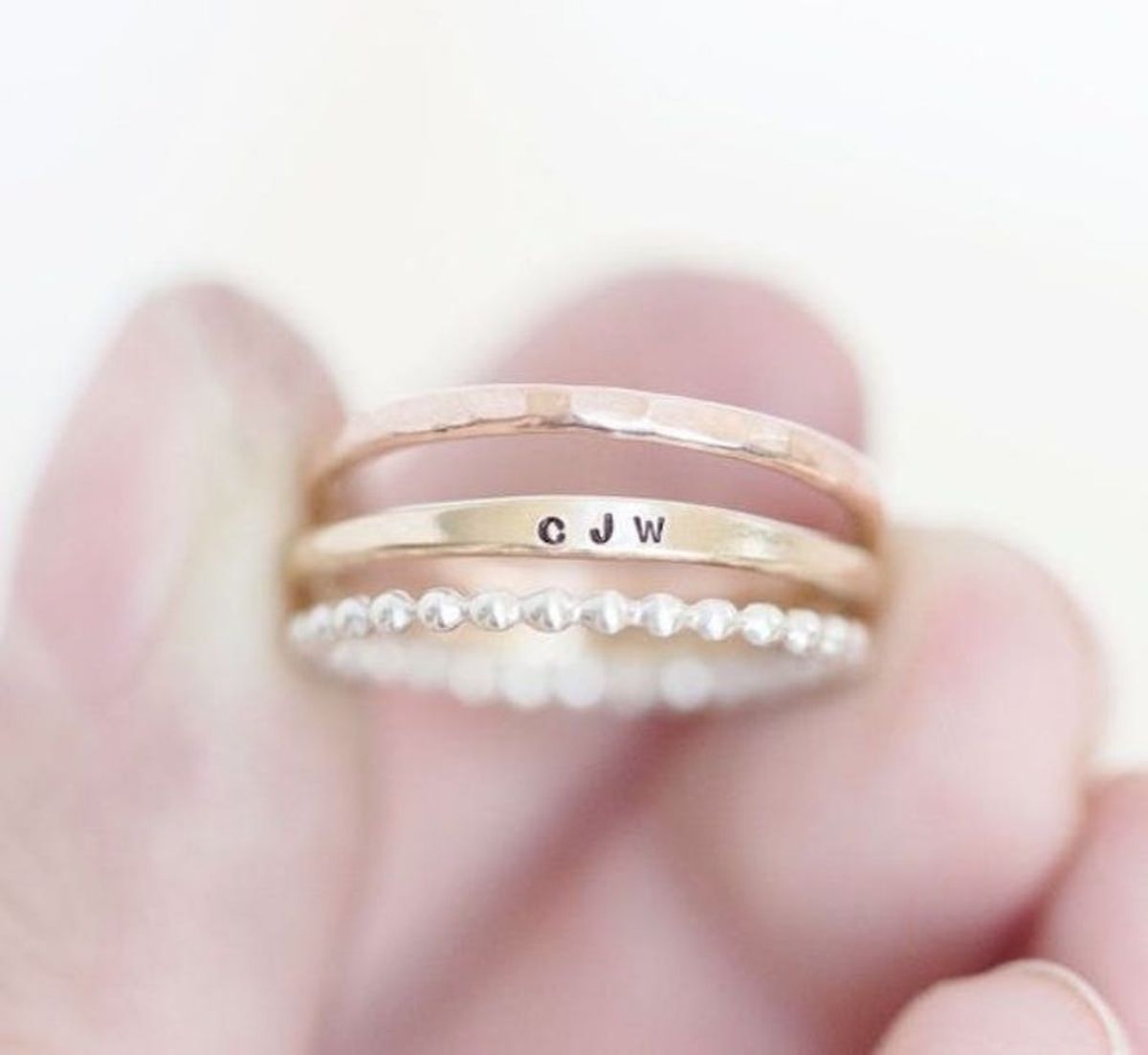 11 Ideas for Personal Wedding Bands