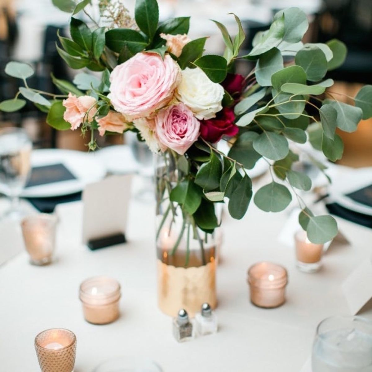 12 Ways to Add Rose Gold to Your Wedding Decor