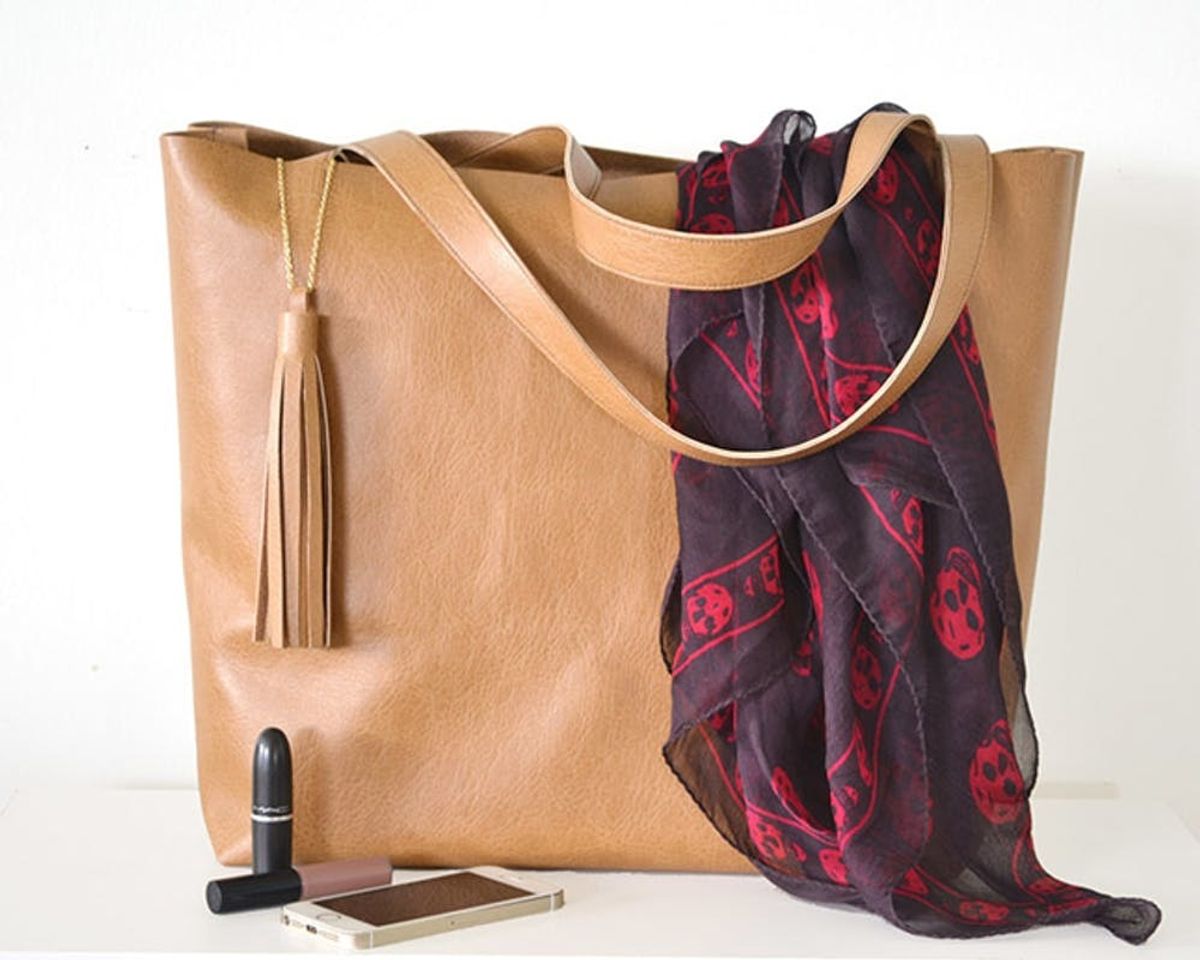 What to Make This Weekend: A Leather Tote, Egg Yolk Coasters + More