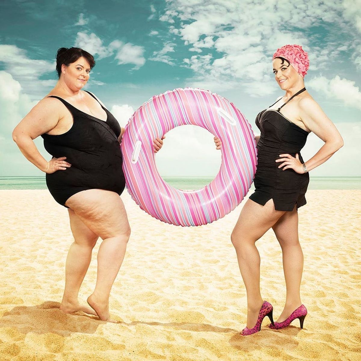 View the Most Creative Before + After Weight Loss Photo Series EVER