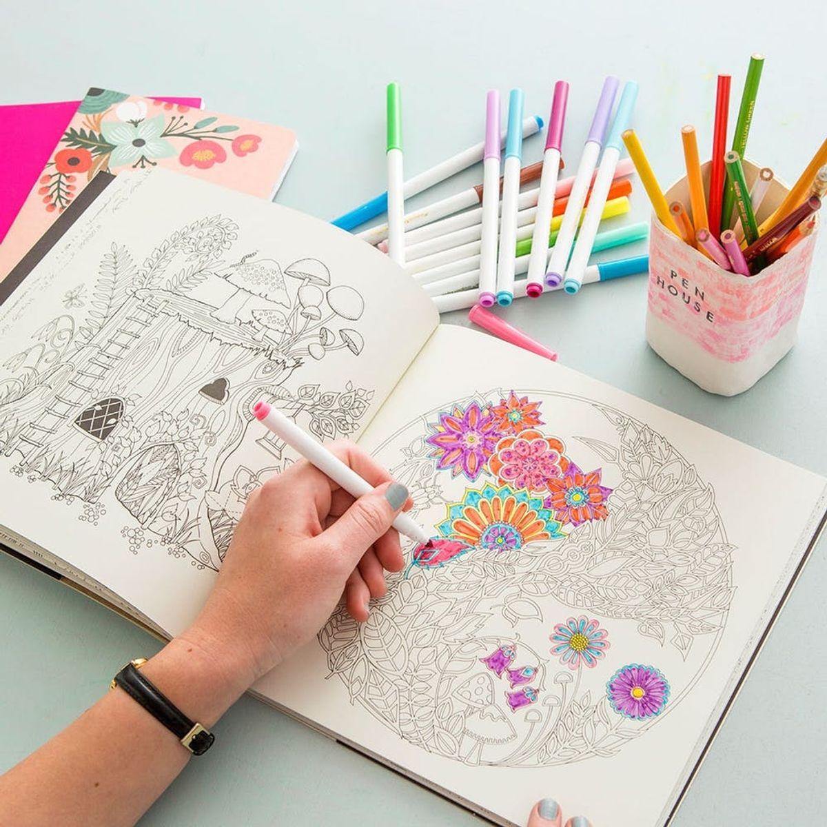 Here’s What Happens When You Color Instead of Watch TV for a Week